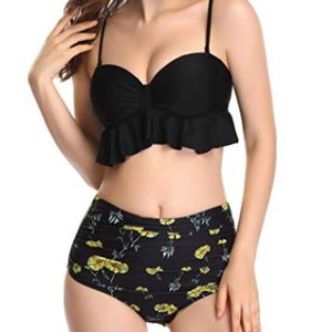 Ruffle Underwired Bikini Top Sunflower Bikini
